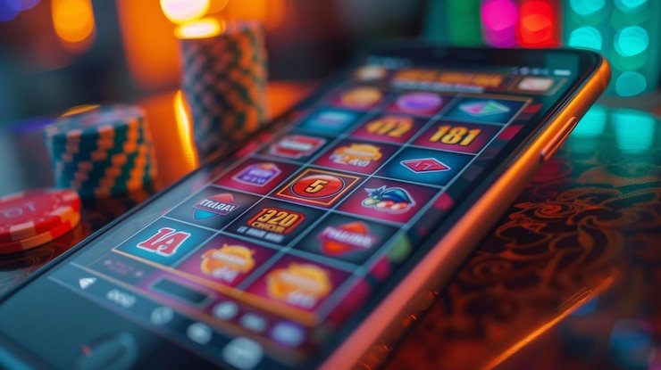 Antarmuka dashboard multi-permainan rajamayong dengan slot dan pasar sepak bola